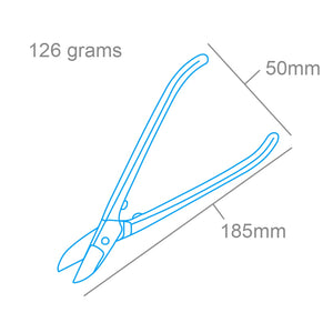 Modelcraft PPL1207 Straight Jewellers Tinsnips (180mm) – Bild 2