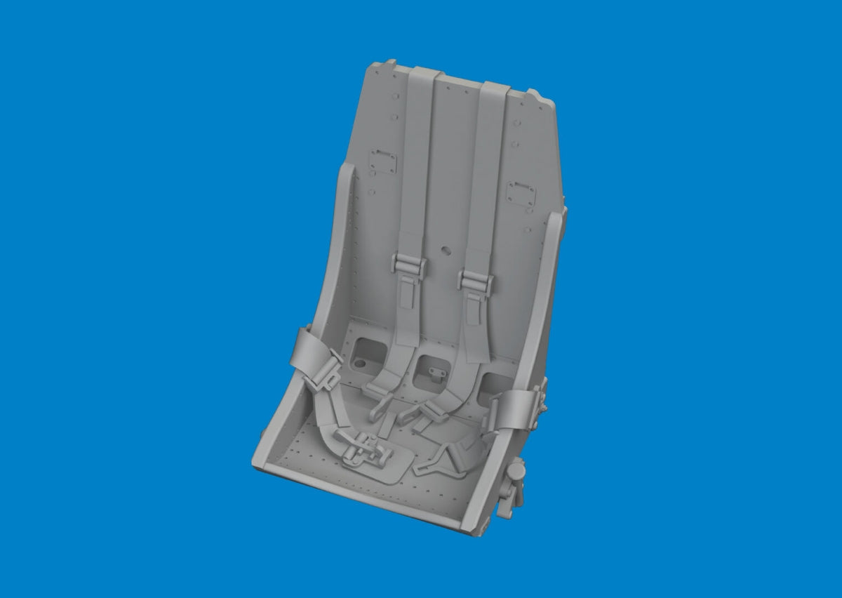 Eduard 6481040 P-51B/ C seat w/ integral belts Type 2 PRINT EDUARD 1/48 – Bild 2