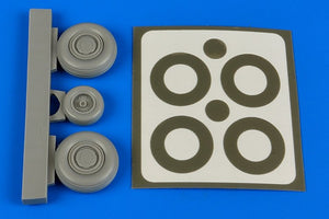 Masques de peinture pour roues de la version tardive Aires 7306 Su-27 Flanker 1/72 Autres