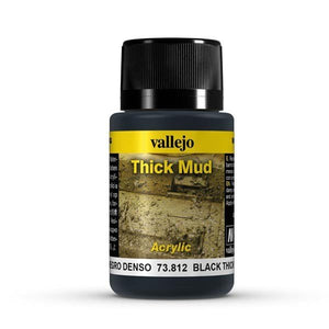 Vallejo 73812 Pâte épaisse - Pâte noire 40 ml