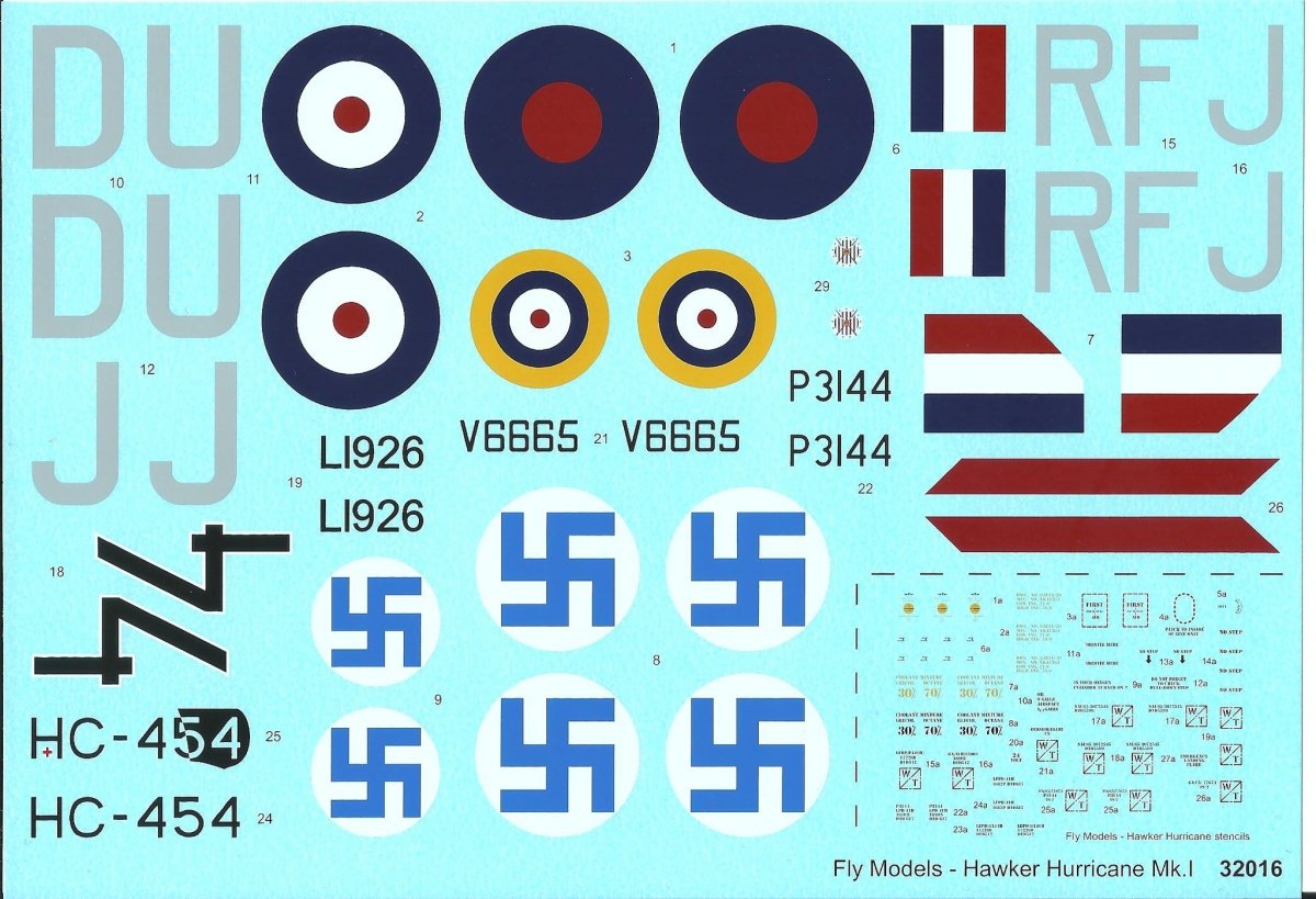 Fly 32016 Hawker Hurricane Mk.I 1/32 – immagine 7
