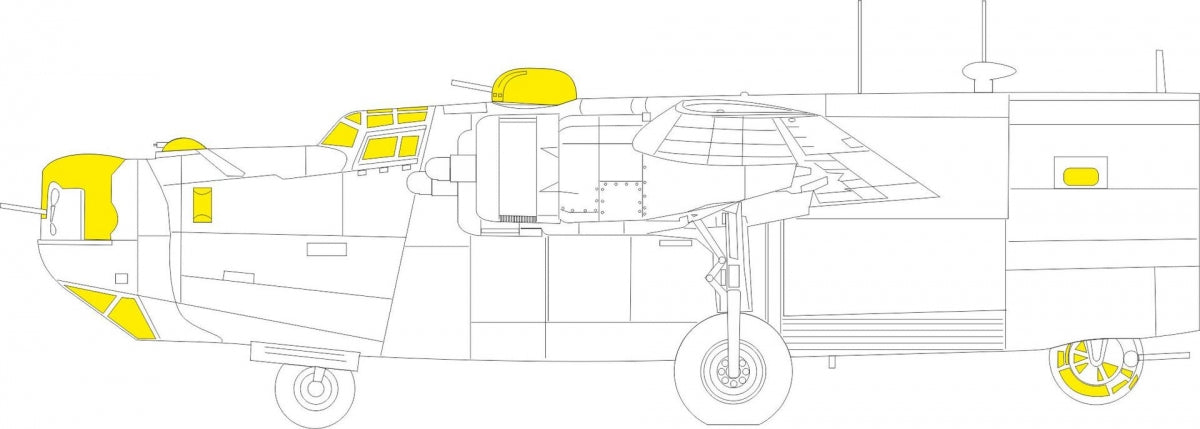 Eduard BIG72183 B-24H AIRFIX 1/72 – image 8