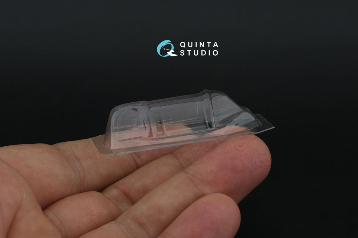 Quinta Studio QC48007 LaGG-3 Série 66, verrière transparente sous vide, 1 pièce, (Zvezda) 1/48  – image 5