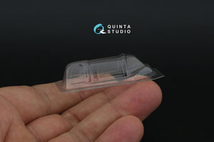 Quinta Studio QC48007 LaGG-3 Série 66, verrière transparente sous vide, 1 pièce, (Zvezda) 1/48  – image 5