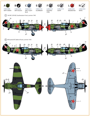 Clear Prop! CP72015 La-5 late version ADVANCED KIT 1/72 – zdjęcie 7