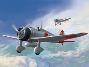 Maquette Wingsy D5-01 Chasseur embarqué IJN Type 96 II A5M2b « Claude » (version tardive) 1/48