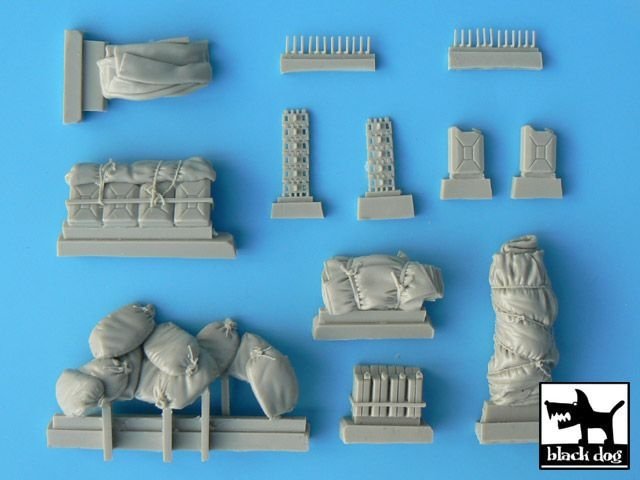Black Dog T35005 Carro armato accessories set for Tamiya kits 1/35 – immagine 5