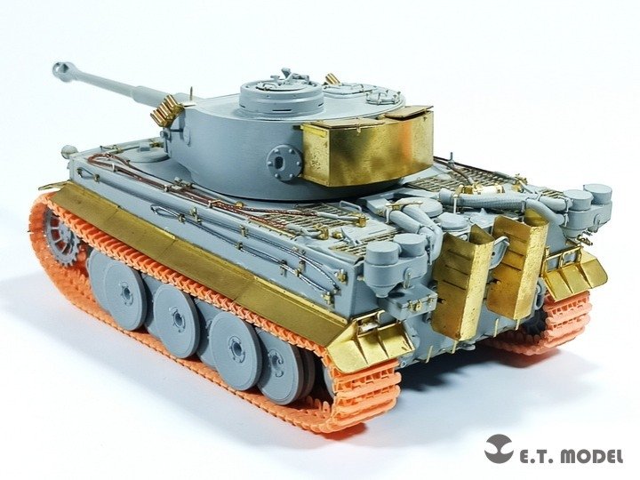 ET Model P35-004 Maquette de char allemand TIGER I de la Seconde Guerre mondiale (chenille fonctionnelle, impression 3D) à l&amp;#39;échelle 1/35 – image 7