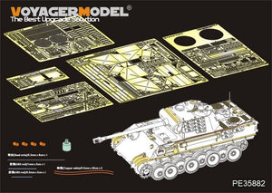Maquette Voyager PE35882WWII Panther G allemand, version initiale, pour DRAGON 1/35