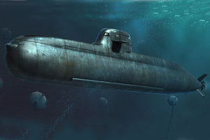 Hobby Boss 83527 German Navy Type 212 Attack Submarine 1/350