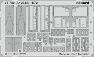 Eduard 73740 Ar 234B HOBBY 2000 / DRAGON 1/72 – immagine 2