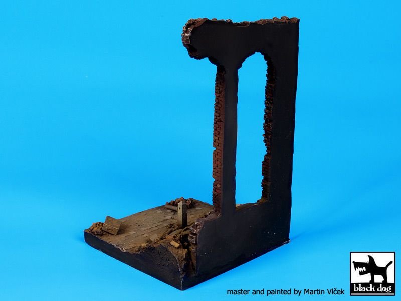 Black Dog D35046 Factory ruin base 1/35 – image 2