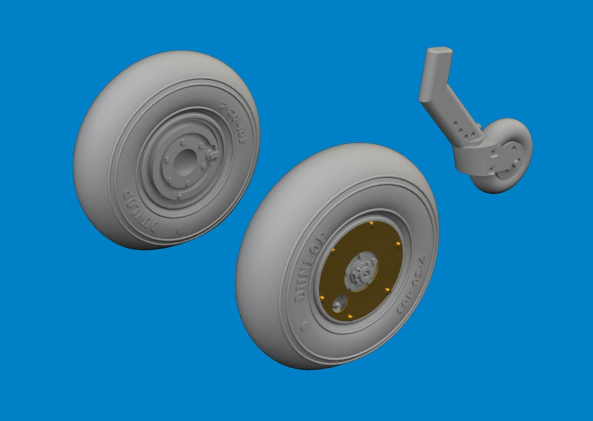 Roues Eduard 672407 Spitfire Mk. V Tamiya 1/72 – image 3