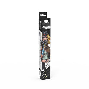 AK Interactive AKB102 TABLETOP SYNTETHIC BRUSHES SET – image 2