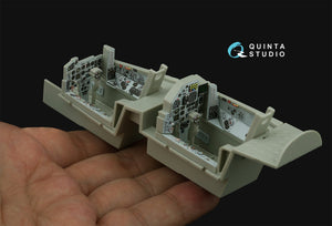 Intérieur imprimé en 3D et coloré du MiG-29UB (Trumpeter) de Quinta Studio QDS-32227 (Petite version) 1/32 – image 10
