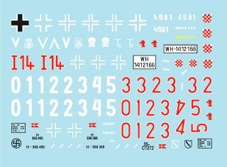 Star Decals 35-C1272 Balkan WW2 # 3 1/35 – immagine 2