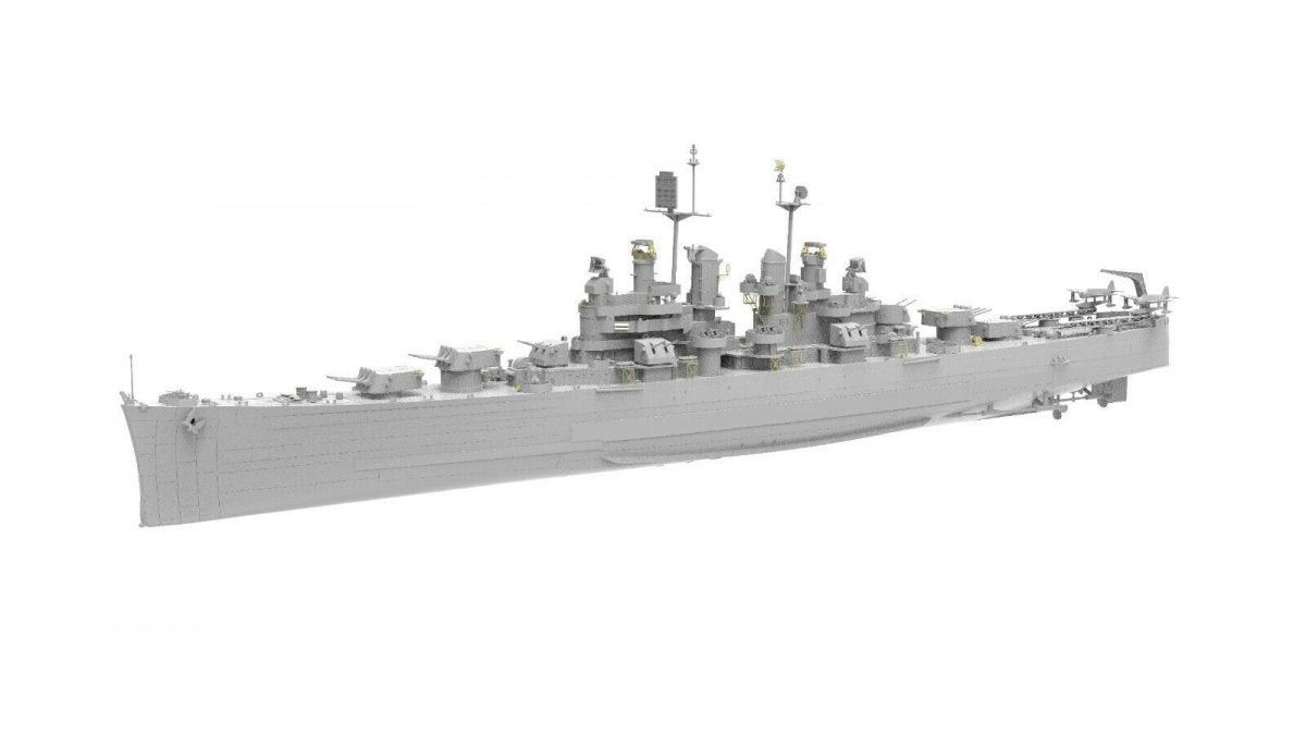 Very Fire VF350921DX U.S. Navy Light Cruiser USS Birmingham CL-62 DX ( Deluxe edition ) 1/350 – Bild 5