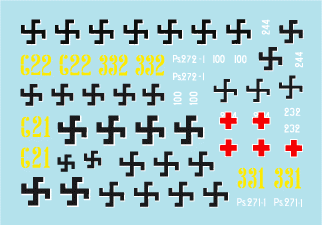 Star Decals 35-C1041 Finnish Tanks in WW2 # 5 1/35 – imagen 3