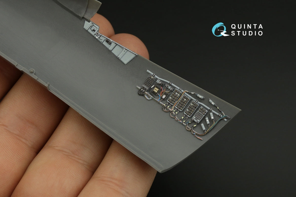 Quinta Studio QD48417 F-15C Eletronics bay 3D-Printed coloured Interior on decal paper (Academy) 1/48 – imagen 9