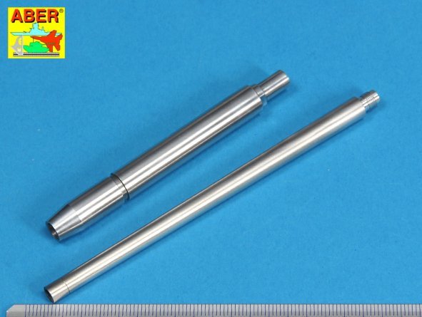 Aber 35L-084 128mm PaK 44 L/55 gun barrel for Sd.Kfz.186 Jagdtiger 1/35 – zdjęcie 2