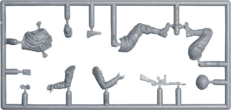 MiniArt 53068 REST &amp; FIGHTING. U.S. SOLDIERS w/WLA MOTORCYCLES 1/35