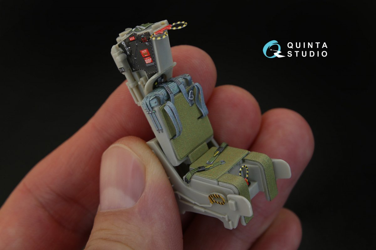 Quinta Studio QR32003 Sièges éjectables GRU-7A pour F-14A (2 pièces) (pour maquette Tamiya) 1/32 – image 5