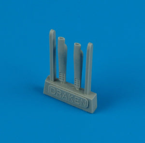 Quickboost QB48188 J-35 Draken air scoops Hasegawa 1/48