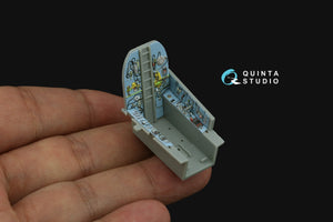 Quinta Studio QDS-48480 Su-17M4/Su-22M4 3D-Printed &amp;amp; colored Interior on decal paper (Hobby Boss) (Small version) 1/48 – image 6