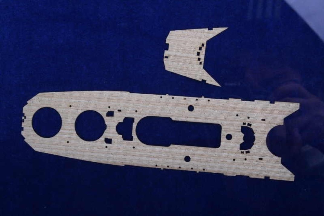 MK1 Design MD-70001 Yamato Wooden Deck for TAMIYA 1/700