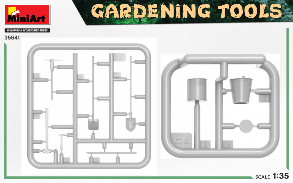 MiniArt 35641 GARDENING TOOLS 1/35 – Bild 3