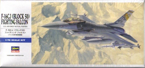 Hasegawa D18 F-16CJ Block 50 1/72