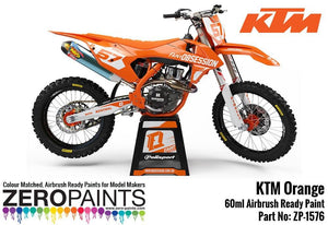 Zero Paints ZP-1576 KTM Orange Paint 30ml – zdjęcie 2