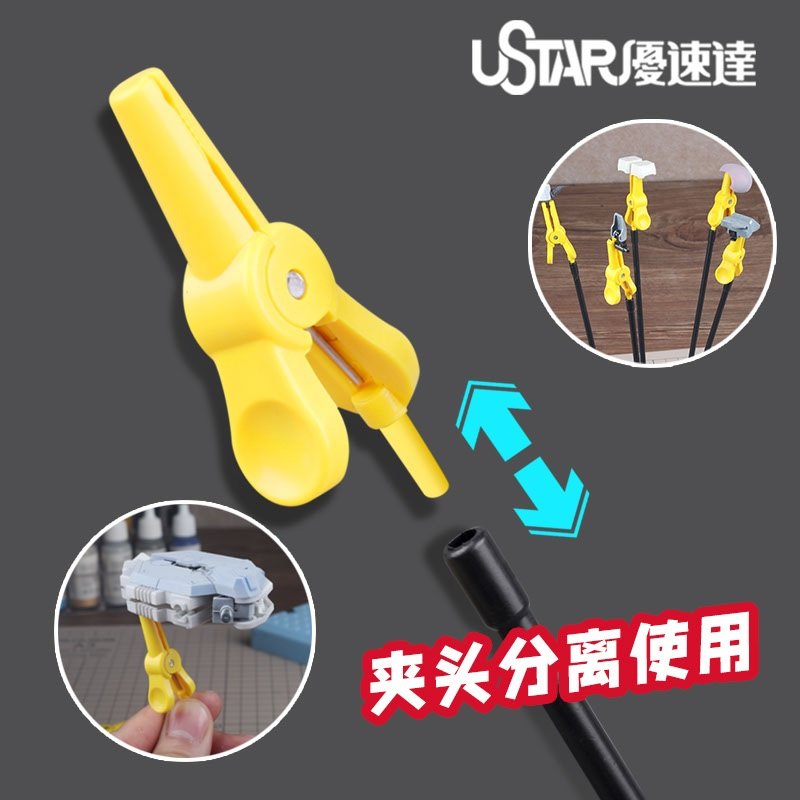 U-Star UA-90158 Clips en plastique, lot de 12 - pinces pour peinture