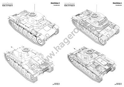 Kagero 7039 Sd.Kfz. 121 Panzer II. All versions and “Luchs” EN/PL – imagen 2