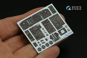 Quinta Studio QDS-35100 CH-54A 3D-Printed &amp;amp; coloured Interior on decal paper (ICM) (Small version) 1/35 – immagine 8