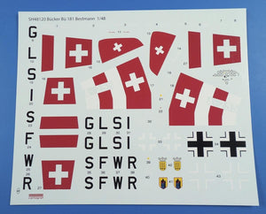 Special Hobby 48120 Bucker Bu 181 Bestmann 1/48 – immagine 7