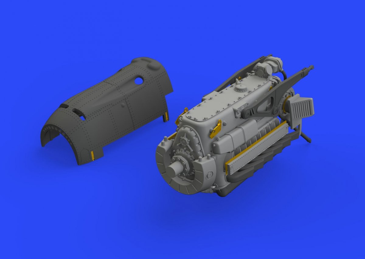 Eduard 648474 Bf 109E engine EDUARD 1/48 – image 2