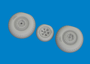 Eduard 6481105 B-26G wheels ICM 1/48 – Bild 3
