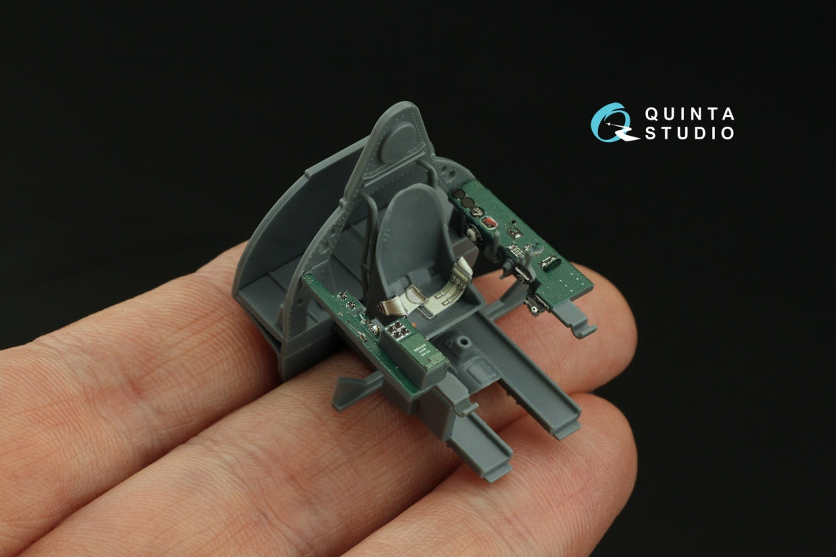 Quinta Studio QD48459 F4F-3 early 3D-Printed coloured Interior on decal paper (Eduard) 1/48 – immagine 6
