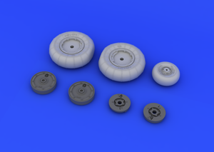 Eduard 632040 Bf 109G-10 wheels 1/32 (Revell) – image 4