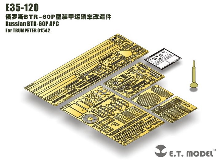 ET Modèle E35-120 BTR-60P APC russe (Pour TRUMPETER 01542) (1/35)