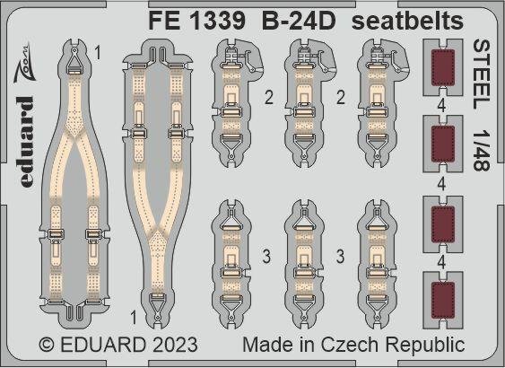 Eduard BIG49372 B-24D PART I REVELL 1/48 – image 5