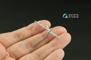 Quinta Studio QD35135 Bandes de munitions métalliques allemandes de calibre 7,92 (Tous les kits) Seconde Guerre mondiale, échelle 1/35 – image 5