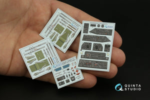 Quinta Studio QD48383 Mi-17 3D-Printed &amp;amp; coloured Interior on decal paper (Trumpeter) 1/48 – Bild 3