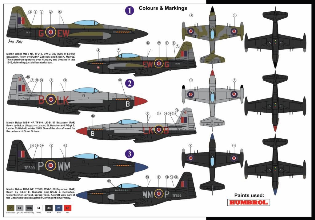 AZ Model AZ7581 Martin Baker MB.6 Night Ferret 1/72 – Bild 2