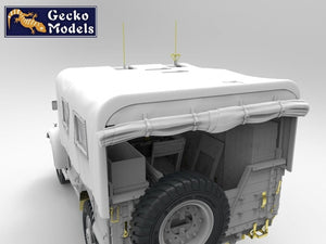 Gecko Models 35GM0061 WWII British Bedford MWR FFW Radio command truck 1/35 – imagen 4