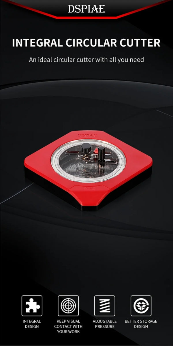 DSPIAE PT-C Integral Stepless Circular Cutter – immagine 4