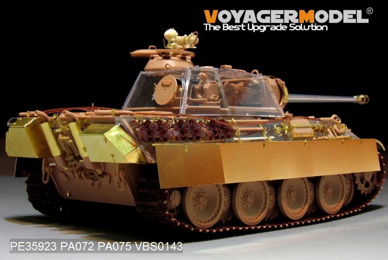 Maquette Voyager PE35923 Panther G allemand de la Seconde Guerre mondiale, version de base pour RMF 5016 au 1/35 – image 16