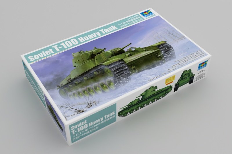 Trumpeter 09590 Soviet T-100 Heavy Tank 1/35 – Bild 2