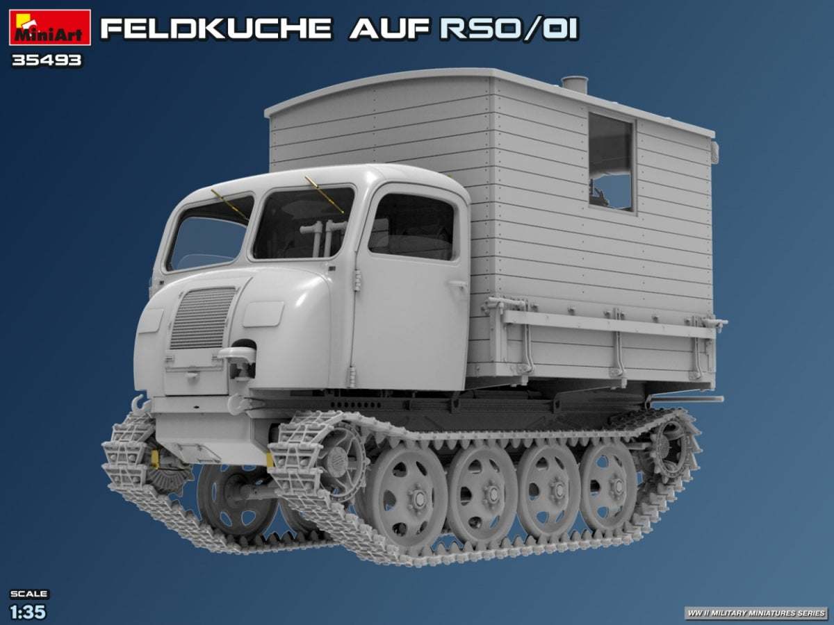 MiniArt 35493 35429 Feldküche Auf RSO/01 1/35 – zdjęcie 2
